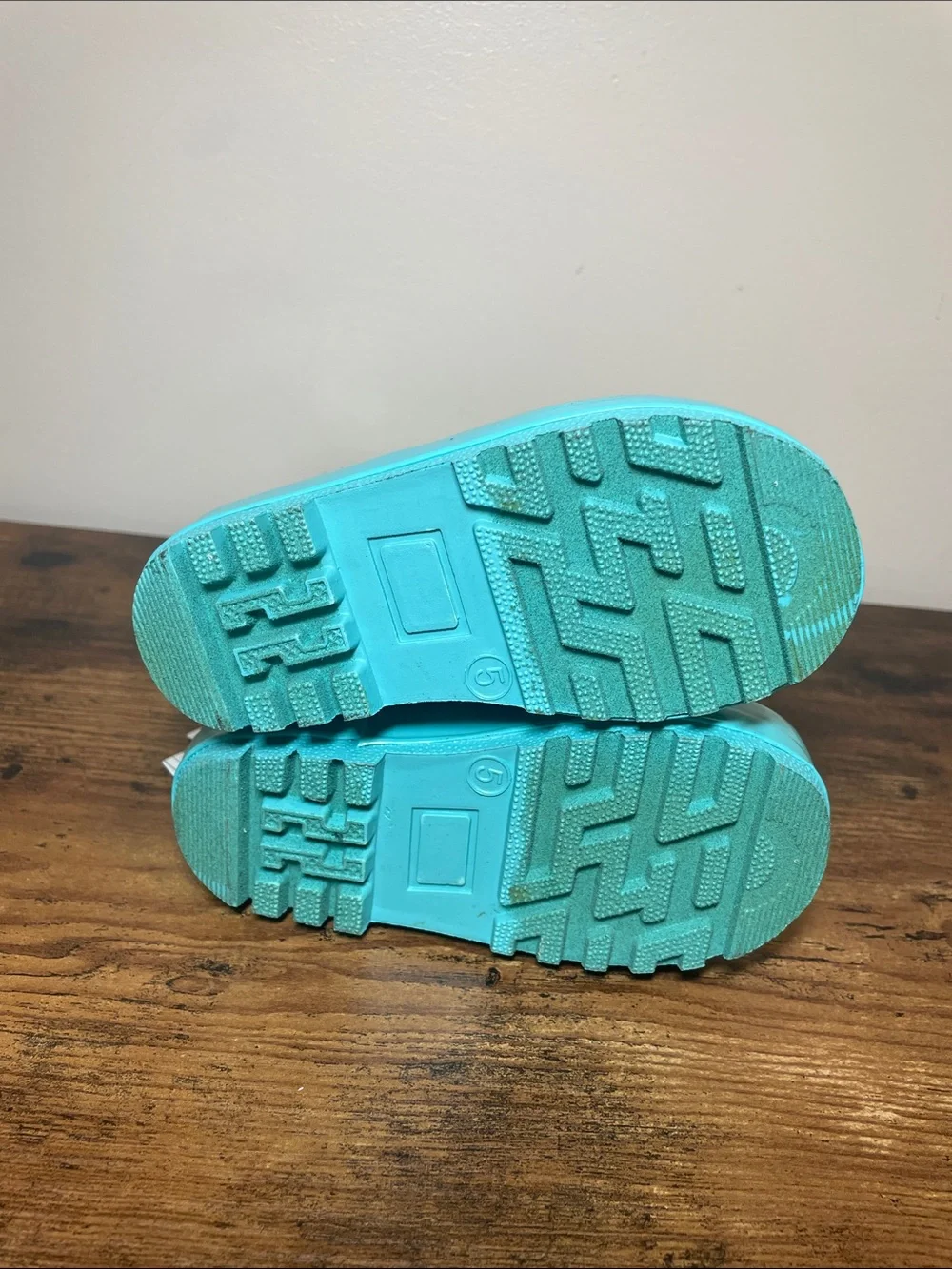 OAK Kids' Space Adventure Navy & Teal Rain Boots